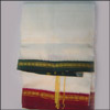 Pattu Dhoti with Kanduva Mama Alludu Border - Click here to View more details about this Product